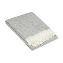 Pilkas vilnonis pledas LANZARETTI Prime, 140 x 200 cm