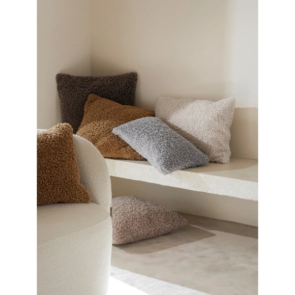 Iš boucle dekoratyvinis pagalvės užvalkalas 30x50 cm Teddy – Blomus-image-1