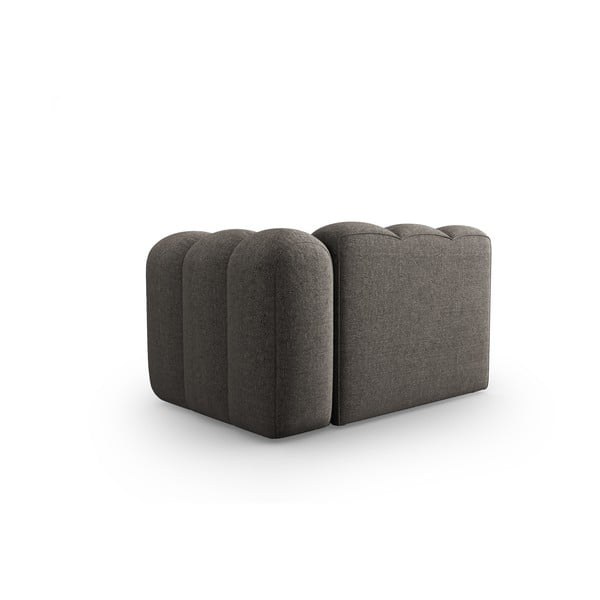 Modulinė sofa tamsiai pilkos spalvos (su dešiniuoju kampu) Lupine – Micadoni Home-image-3