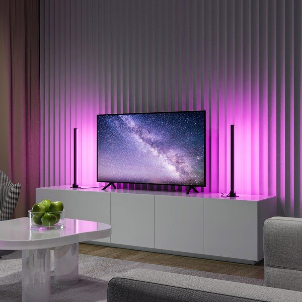 Juodos spalvos iš metalo stalinis šviestuvas LED (aukštis 55 cm) Boy – Reality-image-1