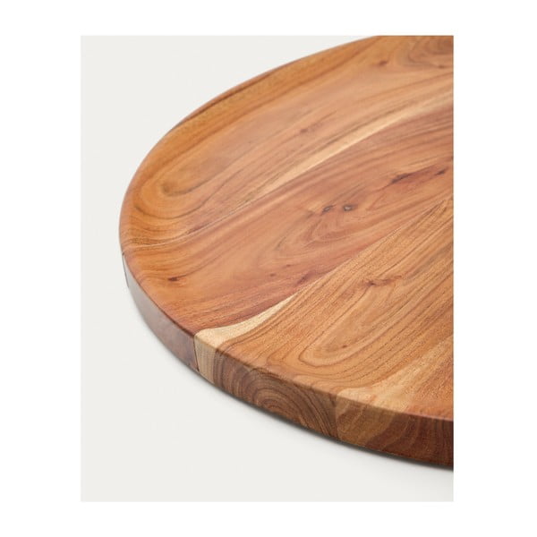 Serviravimui iš medienos pjaustymo lentelė ø 50 cm Eitene – Kave Home-image-4