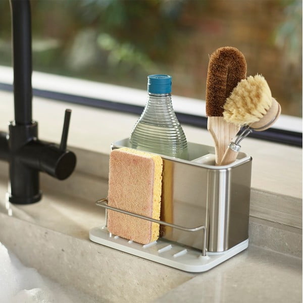 Iš metalo stovas skalbimo reikmenims sidabrinės spalvos Surface – Joseph Joseph-image-1