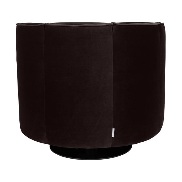 Juodas fotelis Dutchbone Flower-image-3