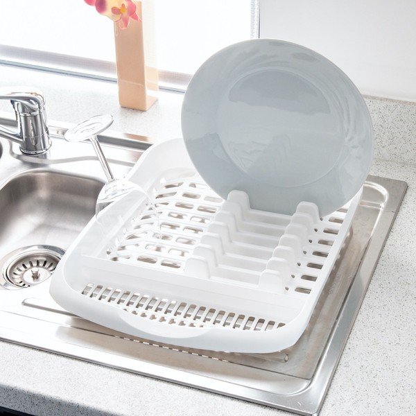 Baltos spalvos lėkščių plautuvė Addis Signature, 39,5 x 33 cm-image-1