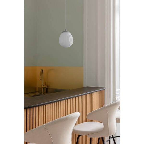 Šviestuvo gaubtas baltos spalvos/sidabrinės spalvos ø 21 cm Around the World Mini – UMAGE-image-1