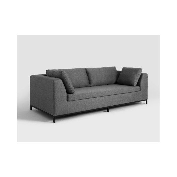 "Custom Form Ambient" tamsiai pilka trijų vietų sofa-lova-image-4