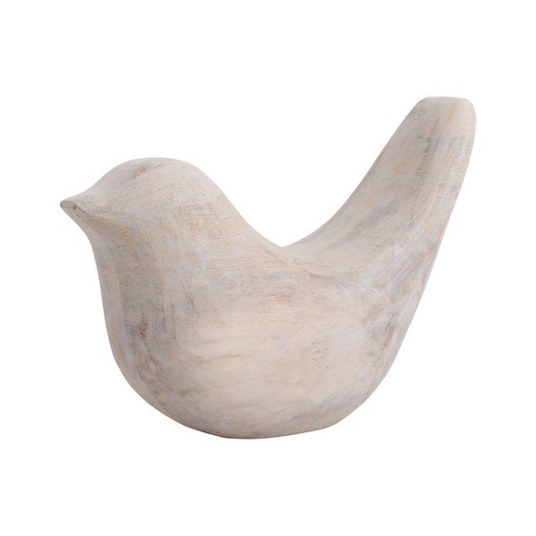 Iš medžio masyvo statulėlė (aukštis 12,5 cm) Bird – PT LIVING-image-2