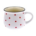Raudonos spalvos iš keramikos puodelis 770 ml Happy Time – Dakls