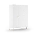 Vaikiška spinta baltos spalvos 150x200 cm BILLY – Vipack