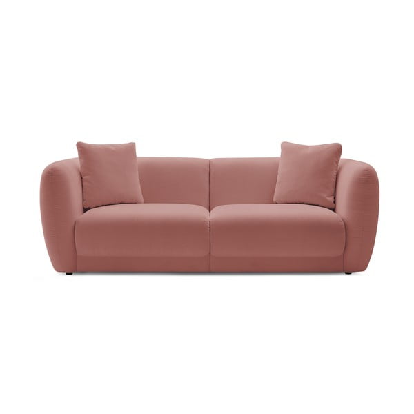 Rožinė sofa 230 cm Bourbon - Bobochic Paris