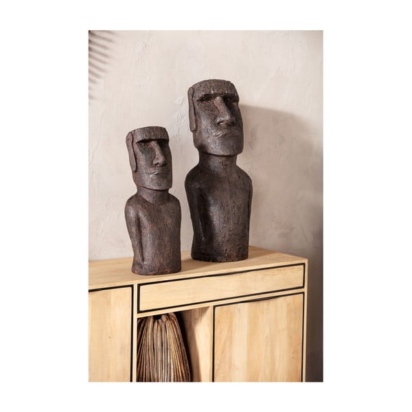 Keraminė skulptūra Kare Design Velykų sala, aukštis 80 cm-image-2