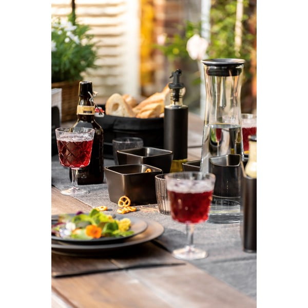 Serviravimo dubenys matinės juodos spalvos iš keramikos 3 vnt. Snack & Dip – Wenko-image-1
