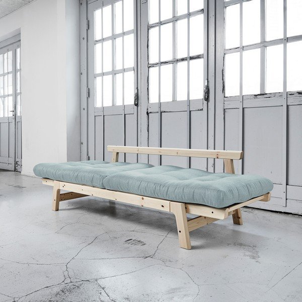 Sofa lova "Karup Step Natural/Sky Blue-image-3