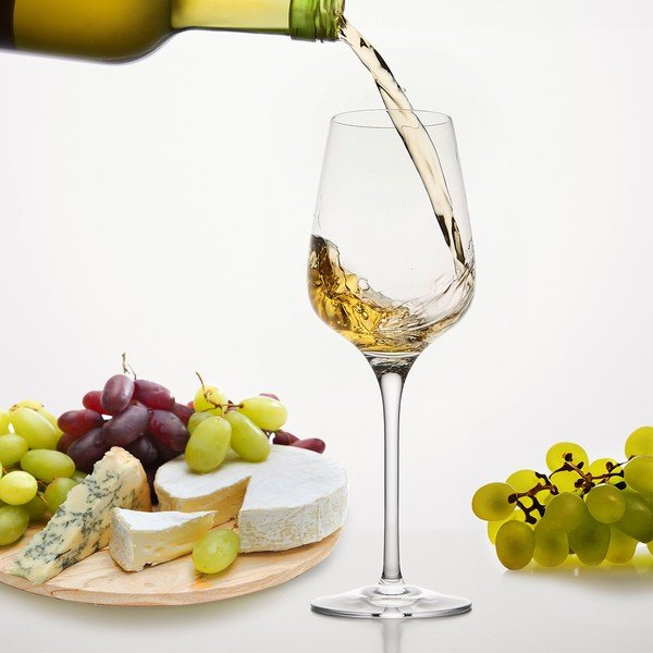 Stiklinės 6 vnt. vynui 450 ml Sandra – Orion-image-1