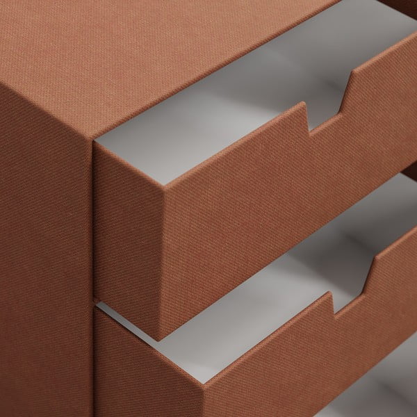 Iš kartono biuro organizatorius į stalčių Ingrid Restore Paper Laminate – Bigso-image-3
