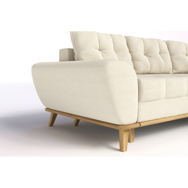 Sulankstoma kampinė sofa kreminės spalvos (su dešiniuoju kampu) Balitco – Ropez-image-4