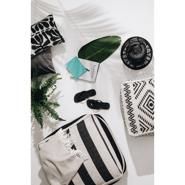 Šviesiai pilkas pledas su medvilne Euromant Skyline, 140 x 160 cm-image-4