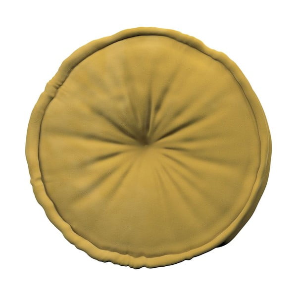 Sėdimasis krepšys Posh Velvet - Yellow Tipi-image-1