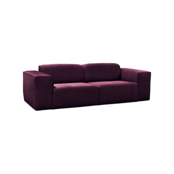 Violetinė trijų vietų sofa Cosmopolitan Design Phoenix-image-1