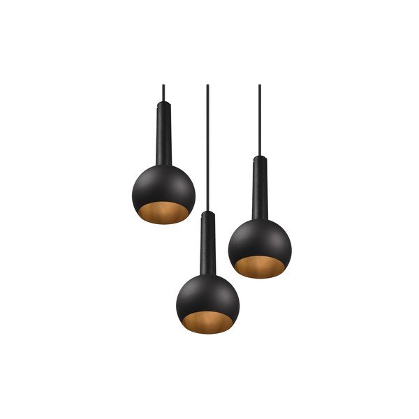 Kabantis šviestuvas juodos spalvos ø 52 cm Ciliana – CINQUE-image-1