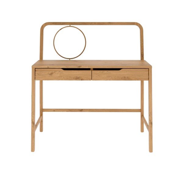 Tualetinis staliukas iš ąžuolo masyvo 57x110 cm Twig – The Beds-image-3