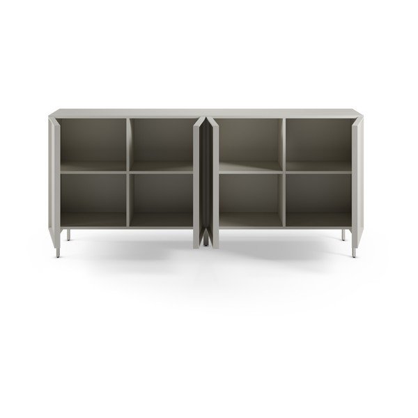 Kreminės spalvos spintelė 180x80x42 cm Brise – Marckeric-image-1