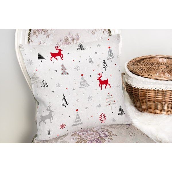 Dekoratyvinis pagalvės užvalkalas su Kalėdų motyvu 43x43 cm Merry Christmas – Mila Home-image-1