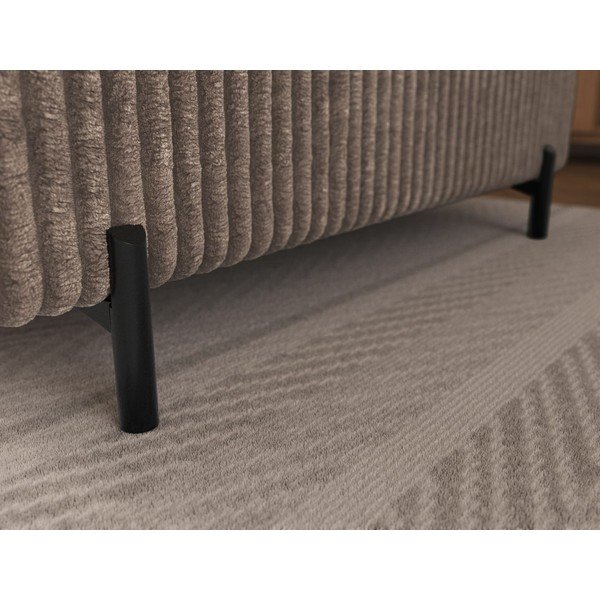 Rudos spalvos kampinė sofa iš kordinio velveto (su kairiuoju kampu/„L“ formos) Colesio – ELTAP-image-4