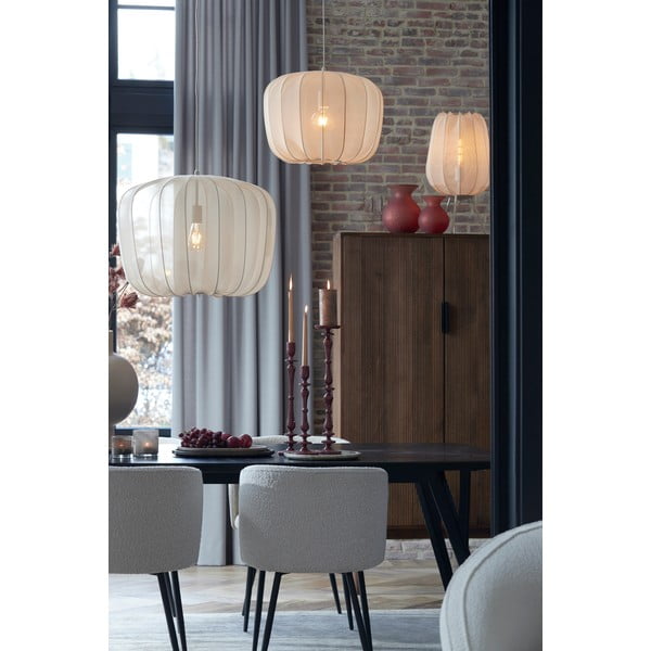 Kreminė stalinė lempa (aukštis 60 cm) Plumeria - Light & Living-image-1