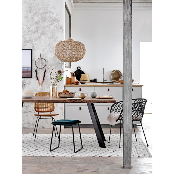 Šviesiai pilkas kilimas Bloomingville Cotton, 200 x 300 cm-image-2