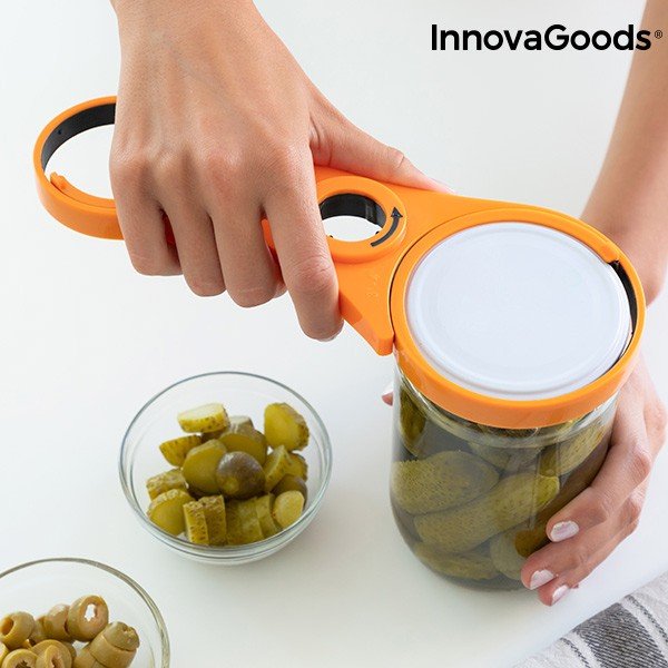 InnovaGoods daugiafunkcinis stiklainių atidarytuvas 5-in-1-image-4
