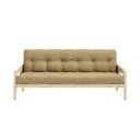 Sulankstoma sofa Karup Design Grab Natural Clear/Wheat Beige