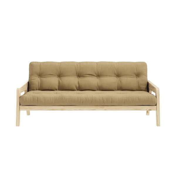 Sulankstoma sofa Karup Design Grab Natural Clear/Wheat Beige