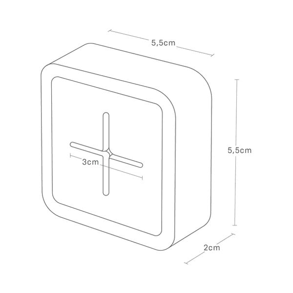 Klijuojamas iš plastiko rankšluosčio stovas baltos spalvos Film Hook – YAMAZAKI-image-4