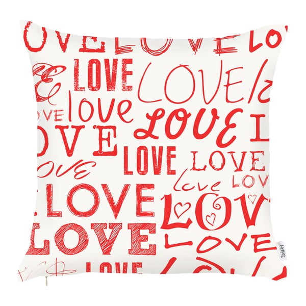 "Pillowcase Mike & Co. NEW YORK Beprotiškai įsimylėjęs, 43 x 43 cm