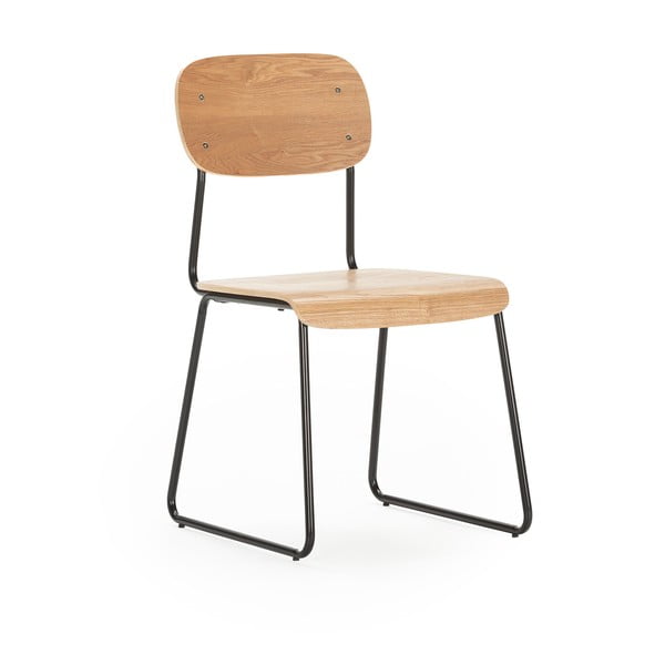 Valgomojo kėdės natūralios spalvos 2 vnt. iš uosio Aira – Marckeric