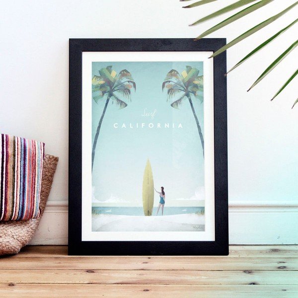 Plakatas Travelposter California, 30 x 40 cm-image-1