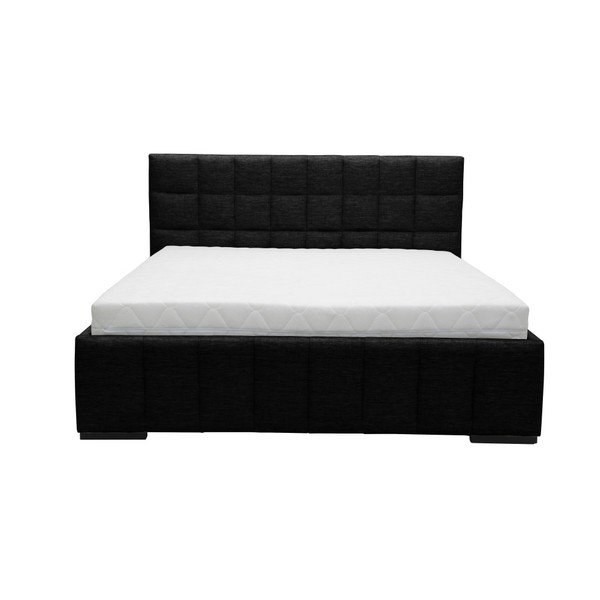 Juoda dvigulė lova Mazzini Beds Dream, 180 x 200 cm-image-2
