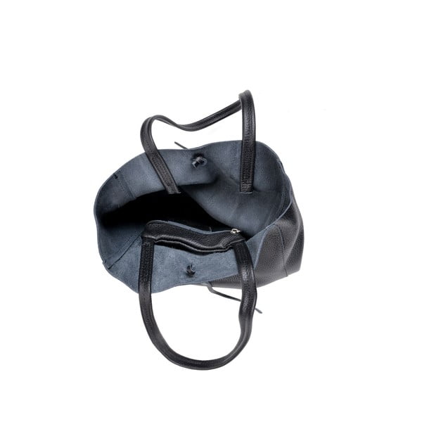 Juoda odinė rankinė Cardoni Vera-image-3