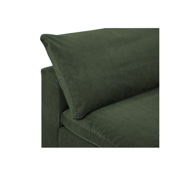 Tamsiai žalias modulinės sofos kampas Windsor & Co Sofas Galaxy, dešinysis kampas-image-1