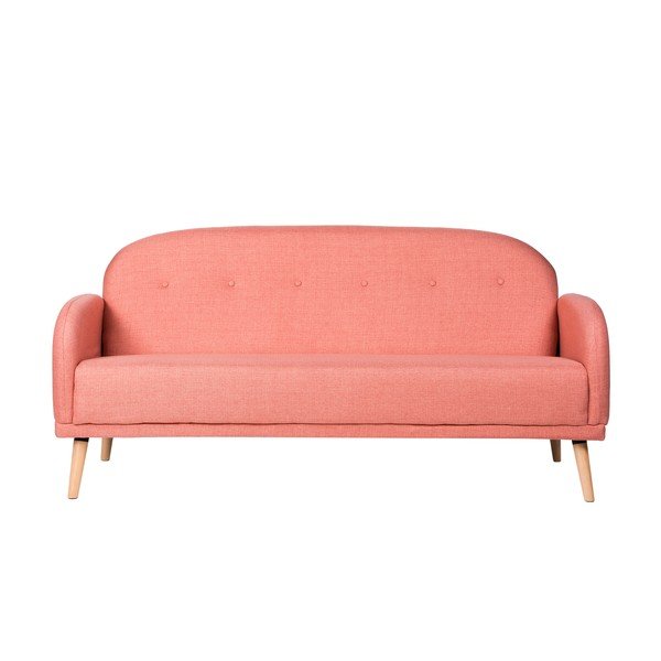 Rožinės spalvos sofa Sømcasa Chicago-image-1