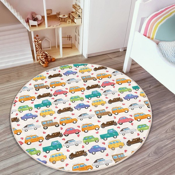 Vaikiškas kilimas ø 120 cm Comfort – Mila Home-image-2