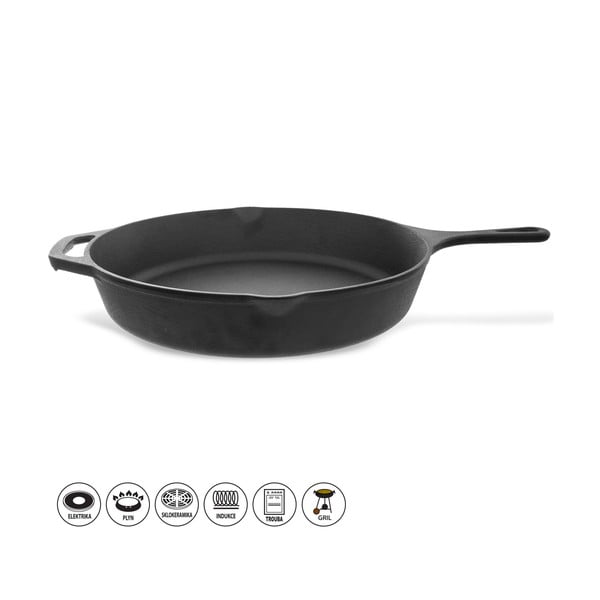 Keptuvė iš ketaus ø 30 cm Litina – Orion-image-2