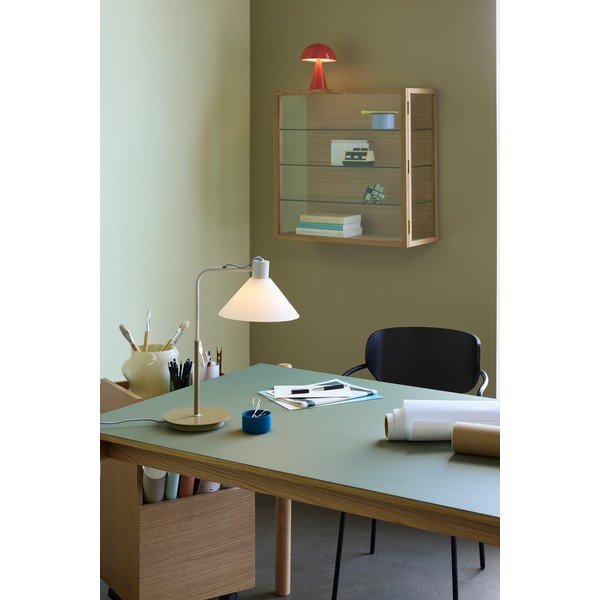 Natūralios spalvos pakabinama vitrina iš ąžuolo 60x60x27 cm Poetic – Hübsch-image-1