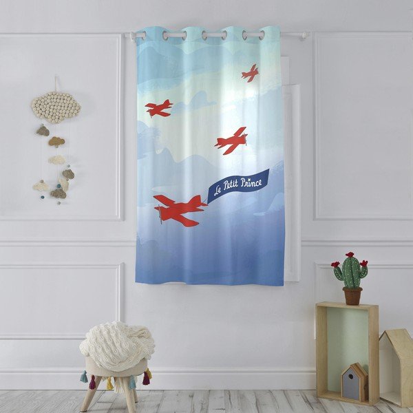 Vaikiškos užuolaidos 180x135 cm Son avion - Mr. Fox-image-1