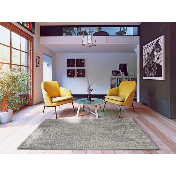 Pilkas kilimas 230x160 cm Hojas Gris Sunset - Universal-image-1