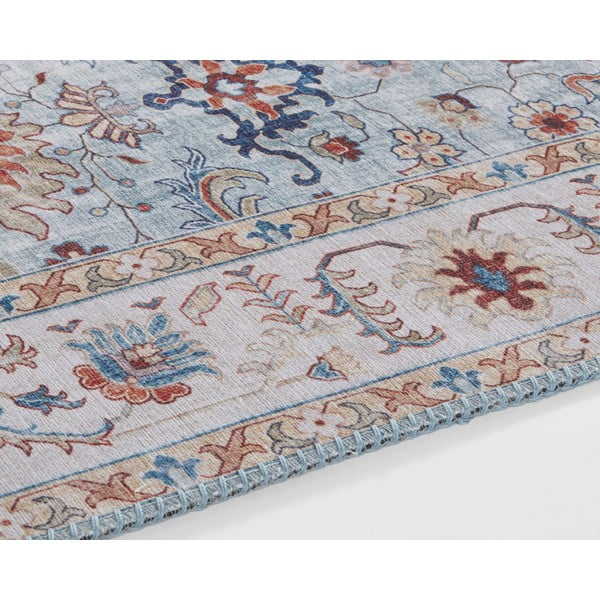 Mėlynos ir smėlio spalvos kilimas Nouristan Vivana, 200 x 290 cm-image-4