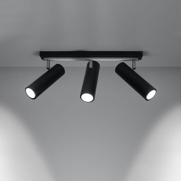 Lubinis šviestuvas juodos spalvos 6x45 cm Mira – Nice Lamps