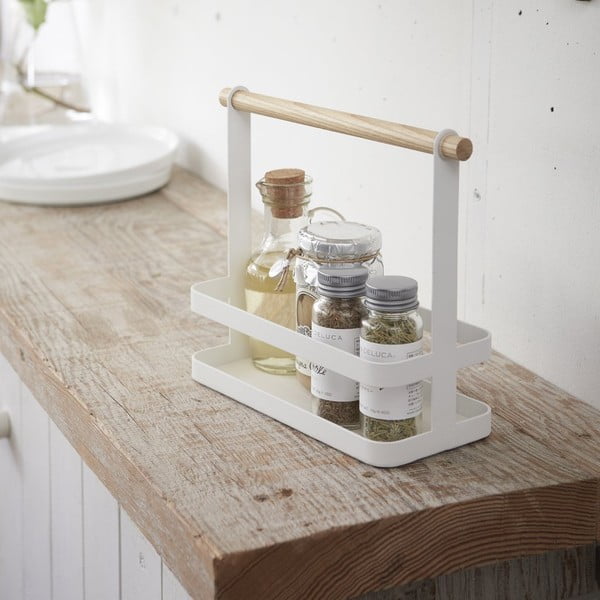 Baltas stovas su buko medžio detalėmis, skirtas aromatizuoti YAMAZAKI Tosca-image-1