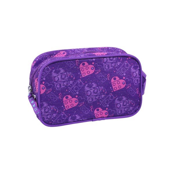 Violetinis LEGO®Friends Hearts tualeto reikmenų maišelis
